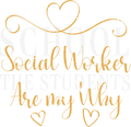 The Students Are My Why School Social Worker DTF Transfer