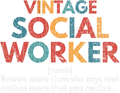 Vintage Social Worker Definition DTF Transfer