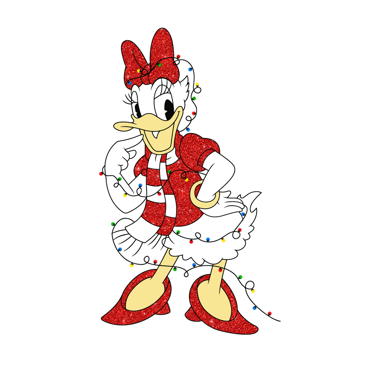 Christmas DTF transfer design