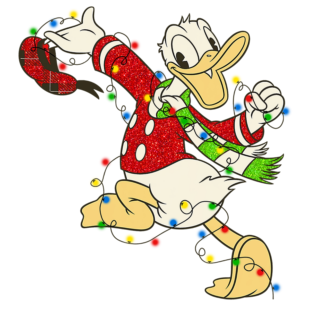 Christmas DTF transfer design
