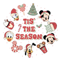 Christmas DTF transfer design