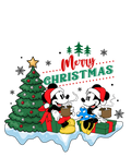 Christmas DTF transfer design