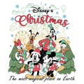 Christmas DTF transfer design