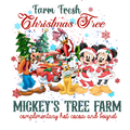 Christmas DTF transfer design