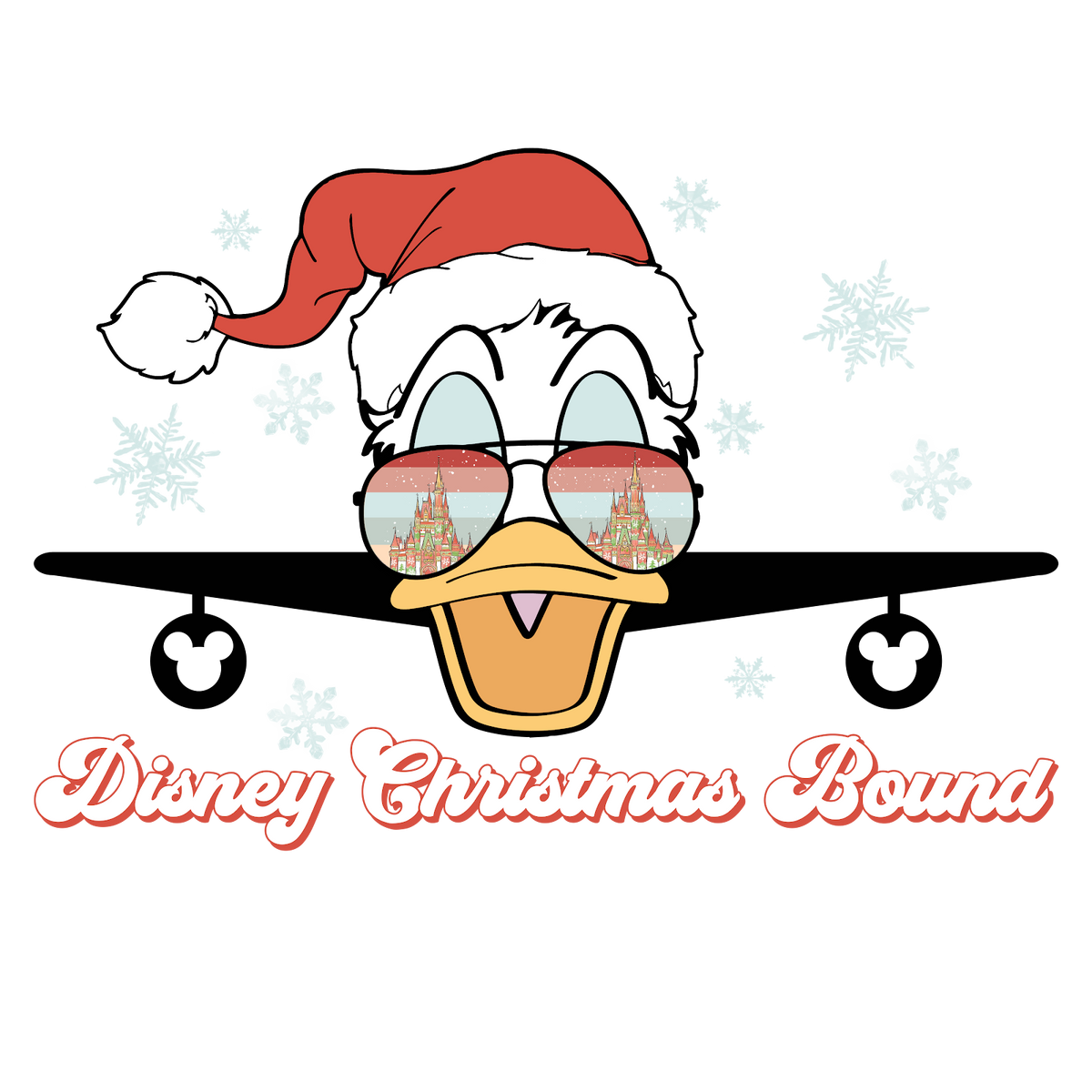 Christmas DTF transfer design