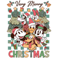 Christmas DTF transfer design