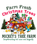 Christmas DTF transfer design