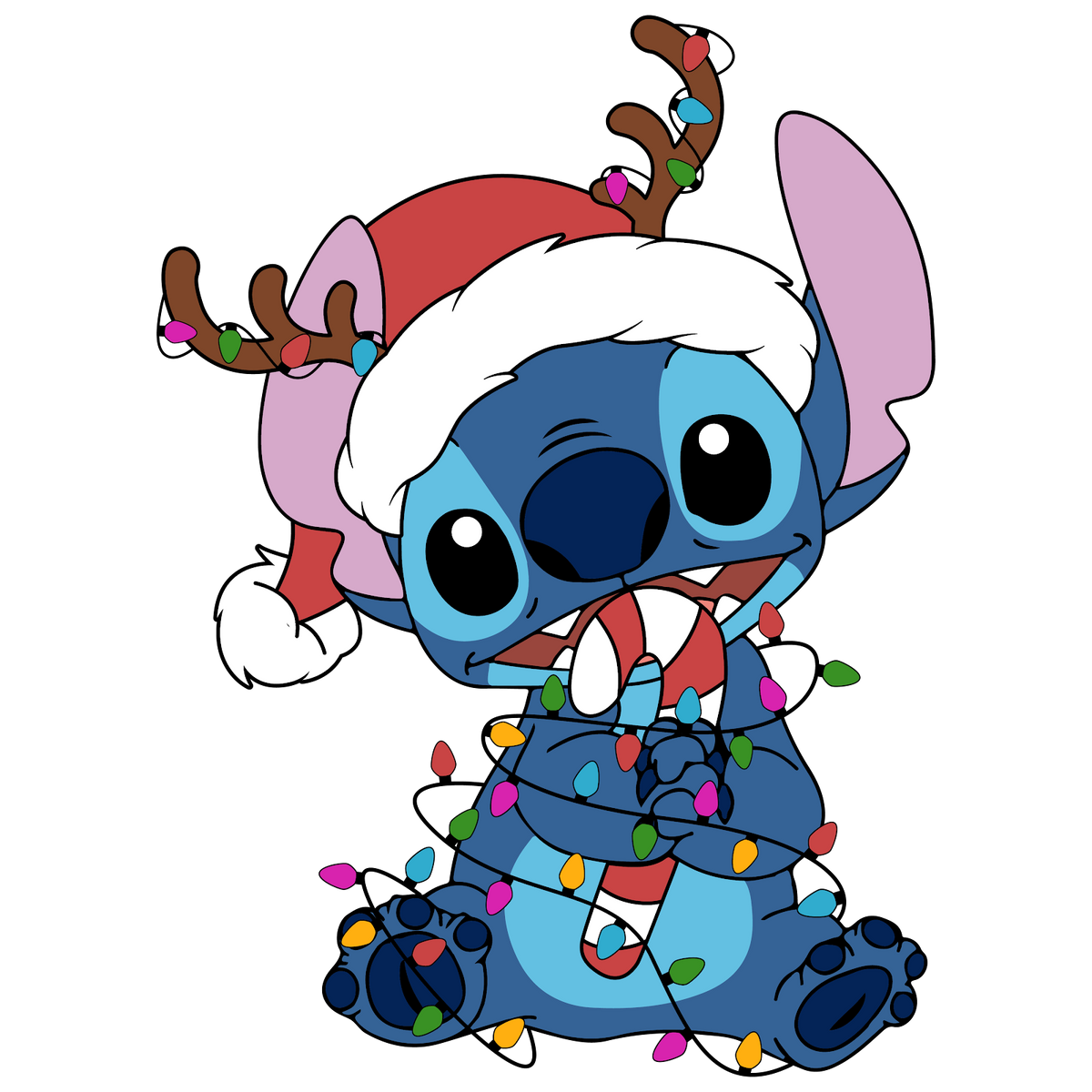 Christmas DTF transfer design