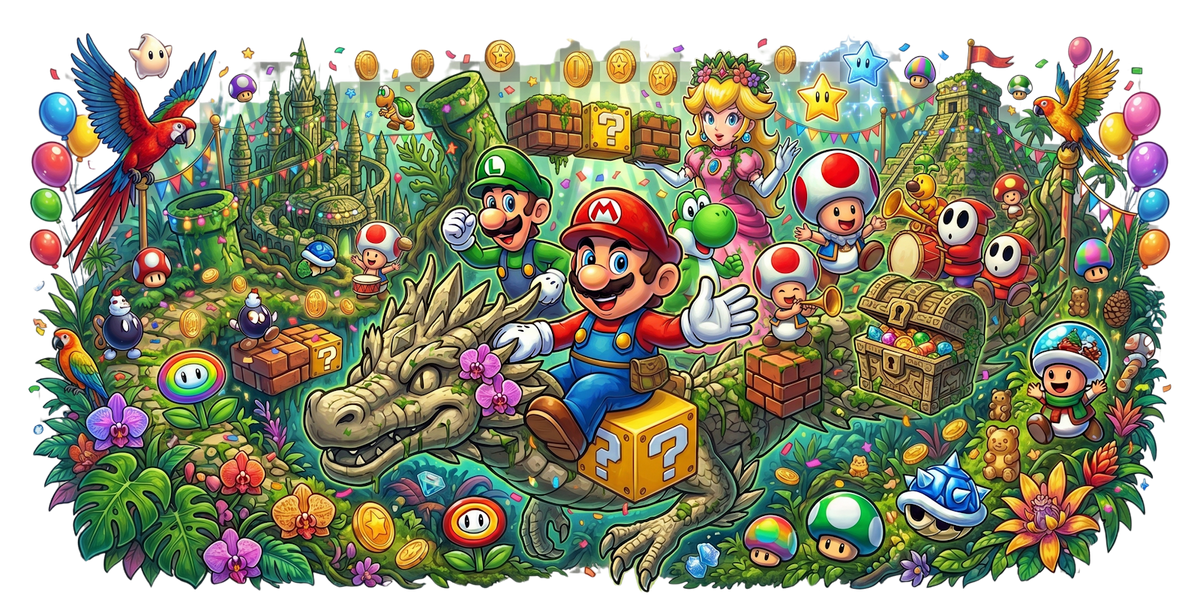 Mario UV printed glass tumbler wrap design