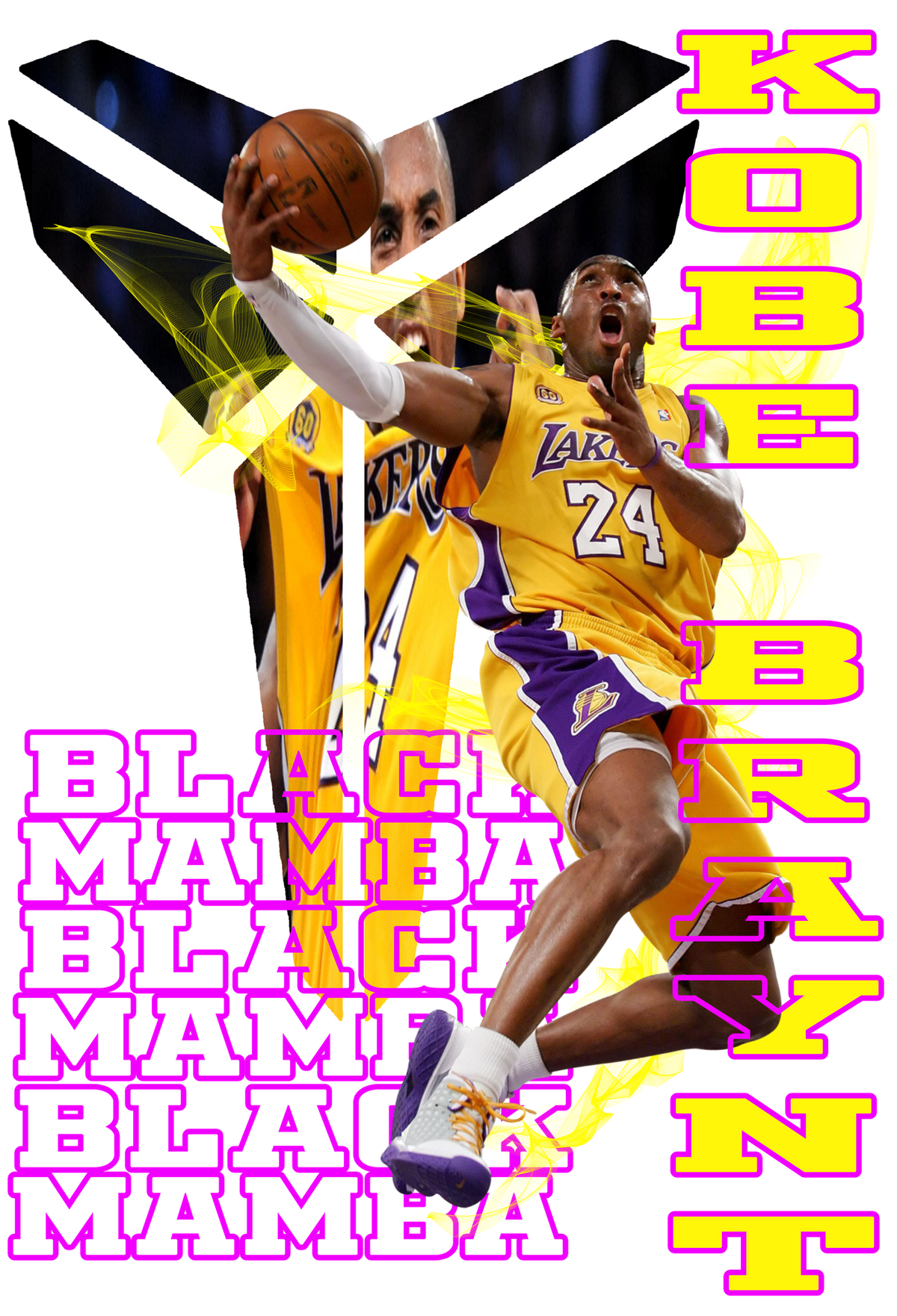 Basketball DTF transfer design