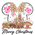 Christmas DTF transfer design