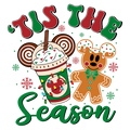 Christmas DTF transfer design
