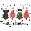 Christmas DTF transfer design