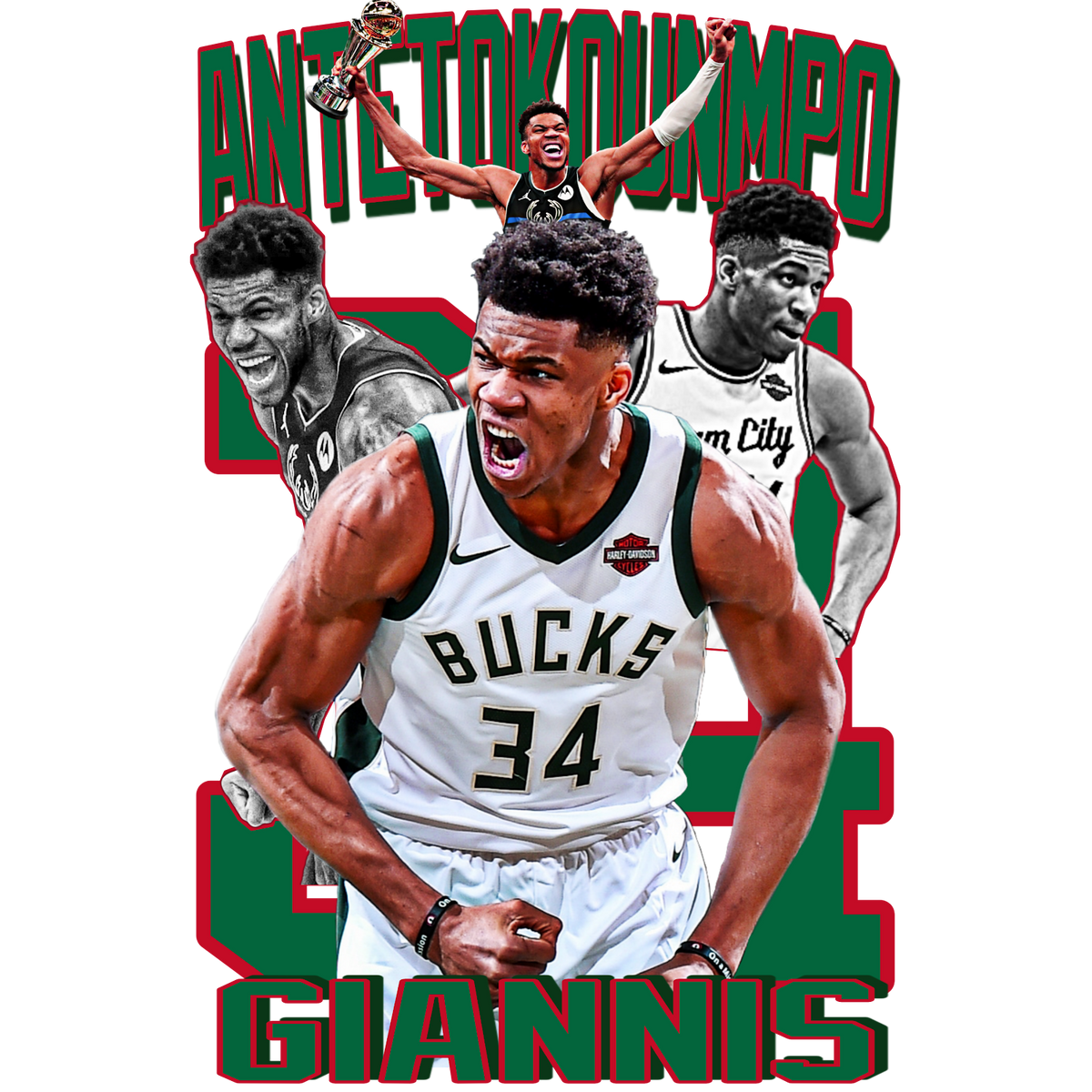 Basketball DTF transfer design
