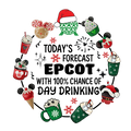 Christmas DTF transfer design