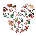 Christmas DTF transfer design