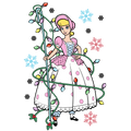 Christmas DTF transfer design