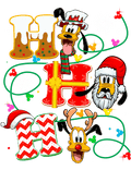 Christmas DTF transfer design