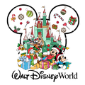Christmas DTF transfer design