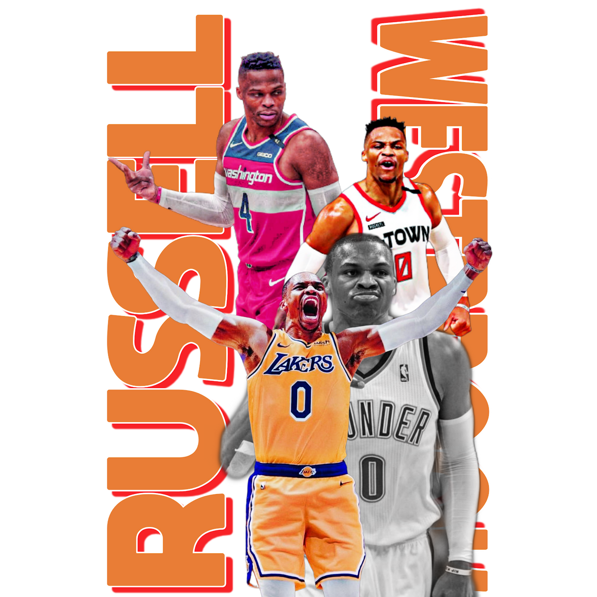 Basketball DTF transfer design