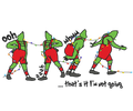 Grinch Christmas DTF transfer design
