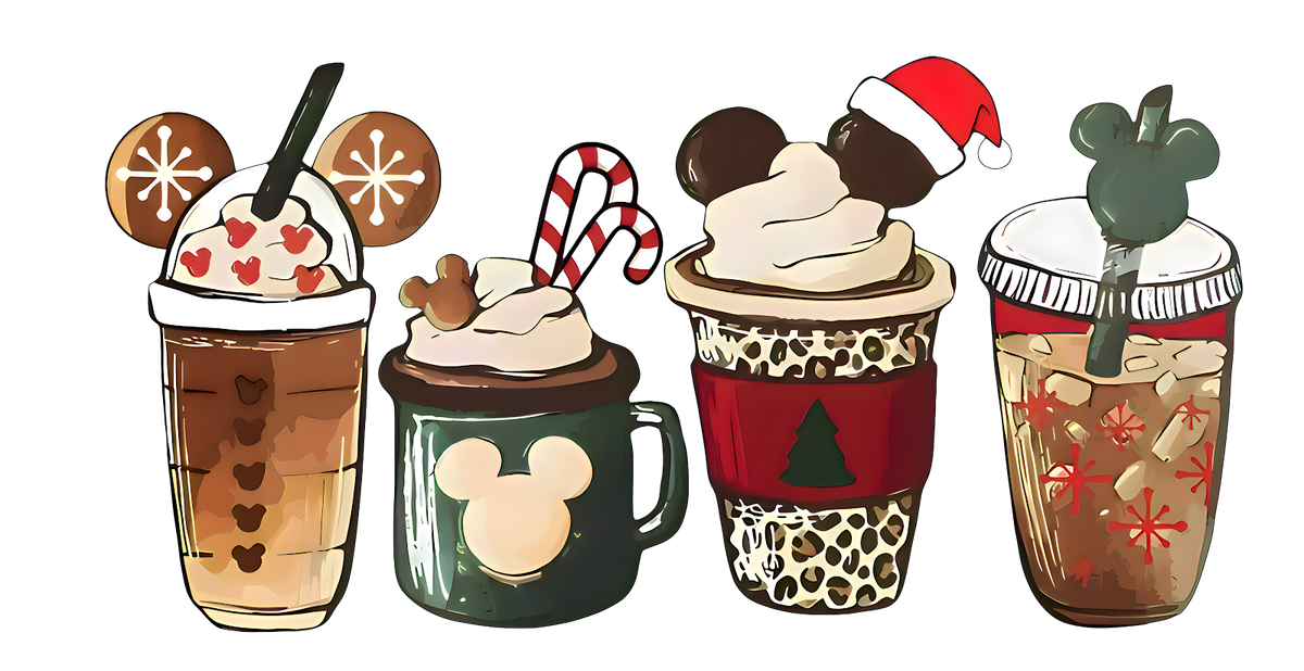 Christmas DTF transfer design