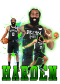 Basketball DTF transfer design