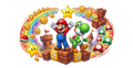 Mario UV printed glass tumbler wrap design