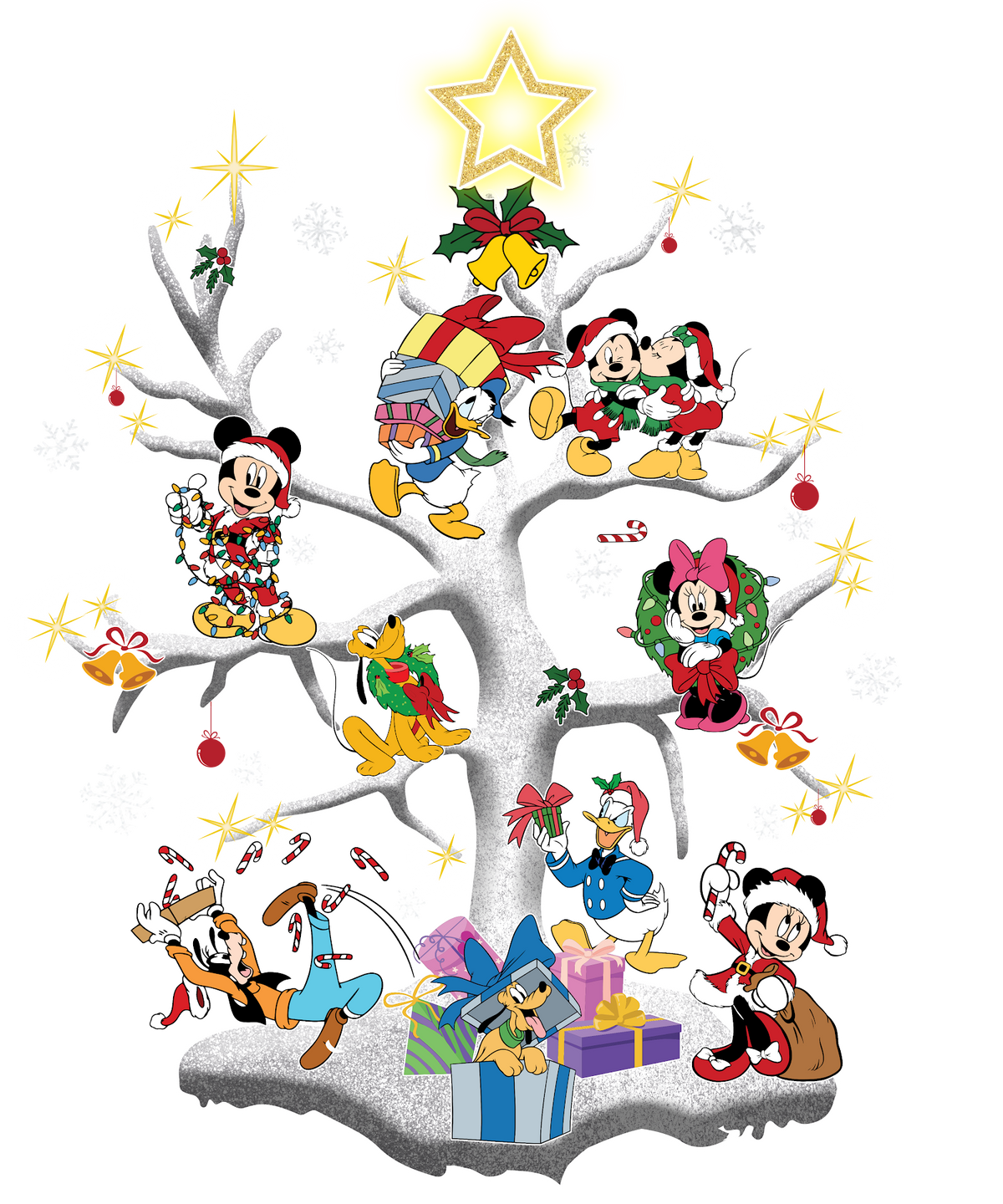 Christmas DTF transfer design