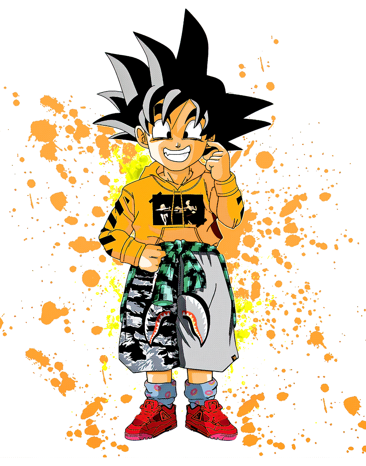 DTF transfer design
