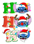 Christmas DTF transfer design