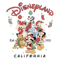 Christmas DTF transfer design