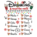 Christmas DTF transfer design