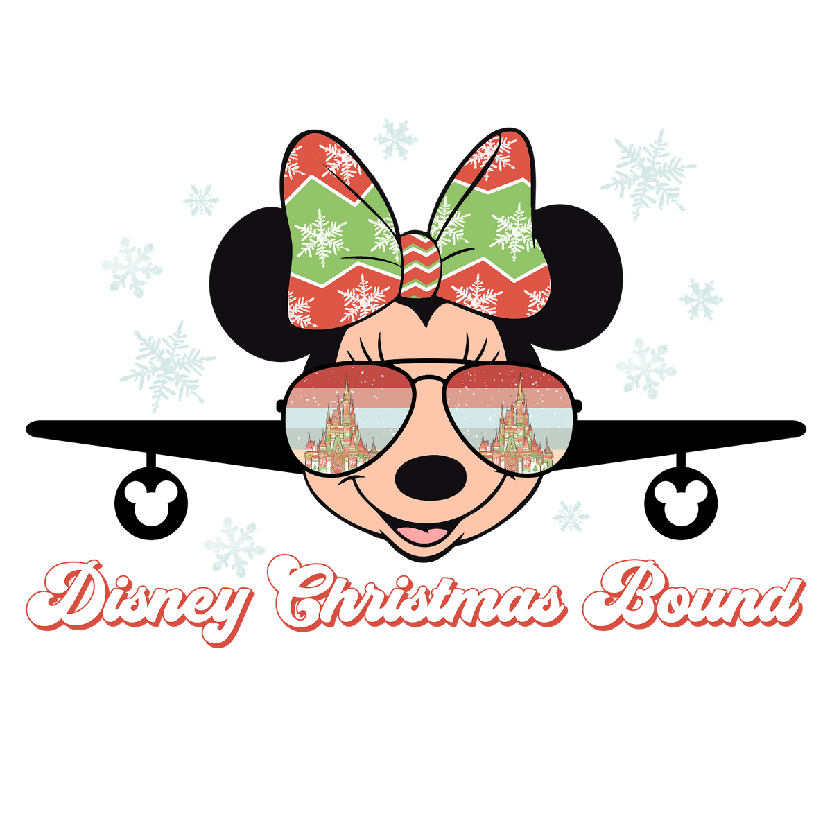 Christmas DTF transfer design