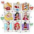 Christmas DTF transfer design