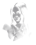 Halftone DTF transfer design