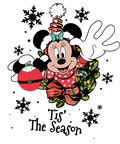 Christmas DTF transfer design