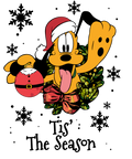 Christmas DTF transfer design