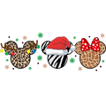 Christmas DTF transfer design