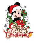 Christmas DTF transfer design