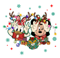 Christmas DTF transfer design