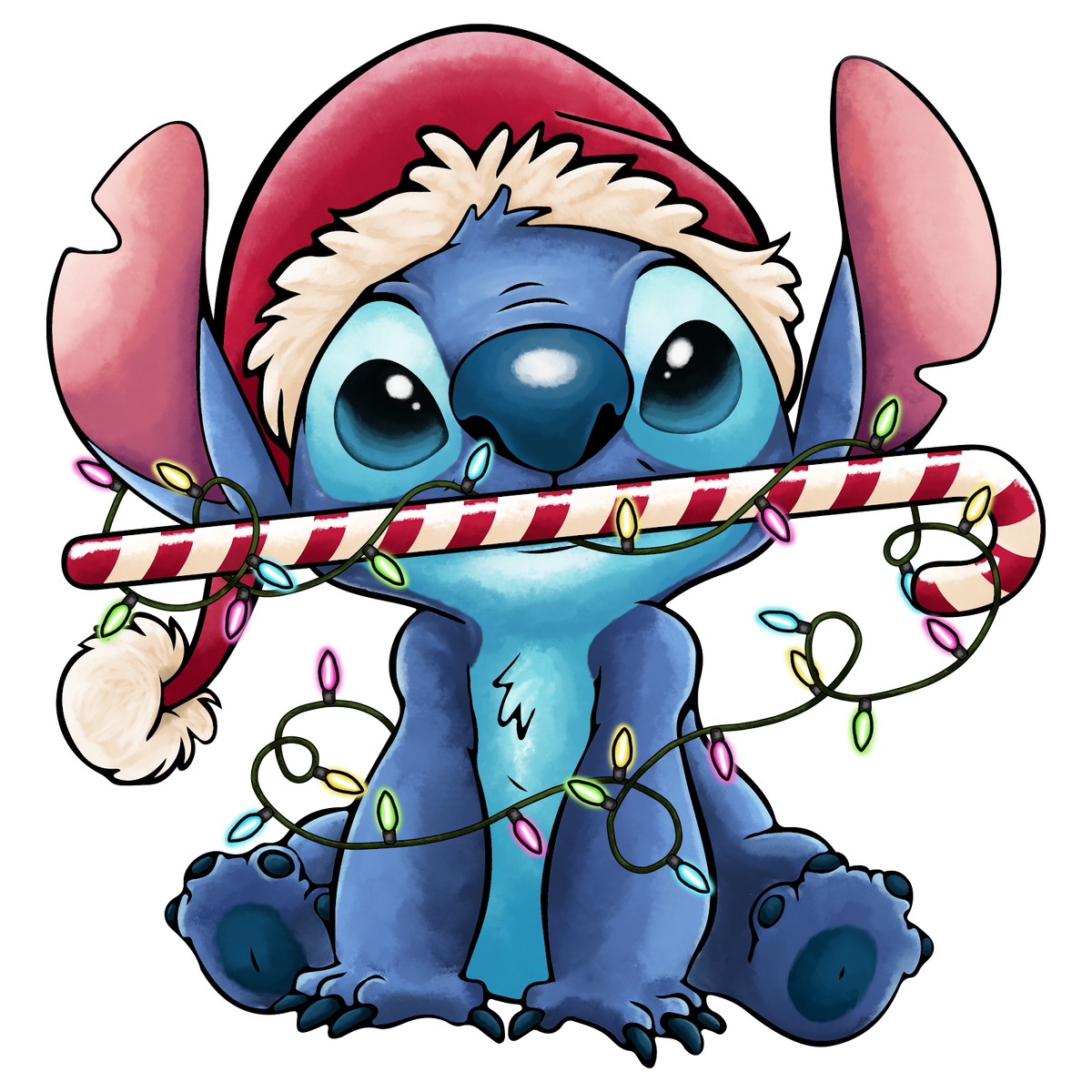 Christmas DTF transfer design
