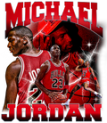 Vintage-style sports DTF transfer design