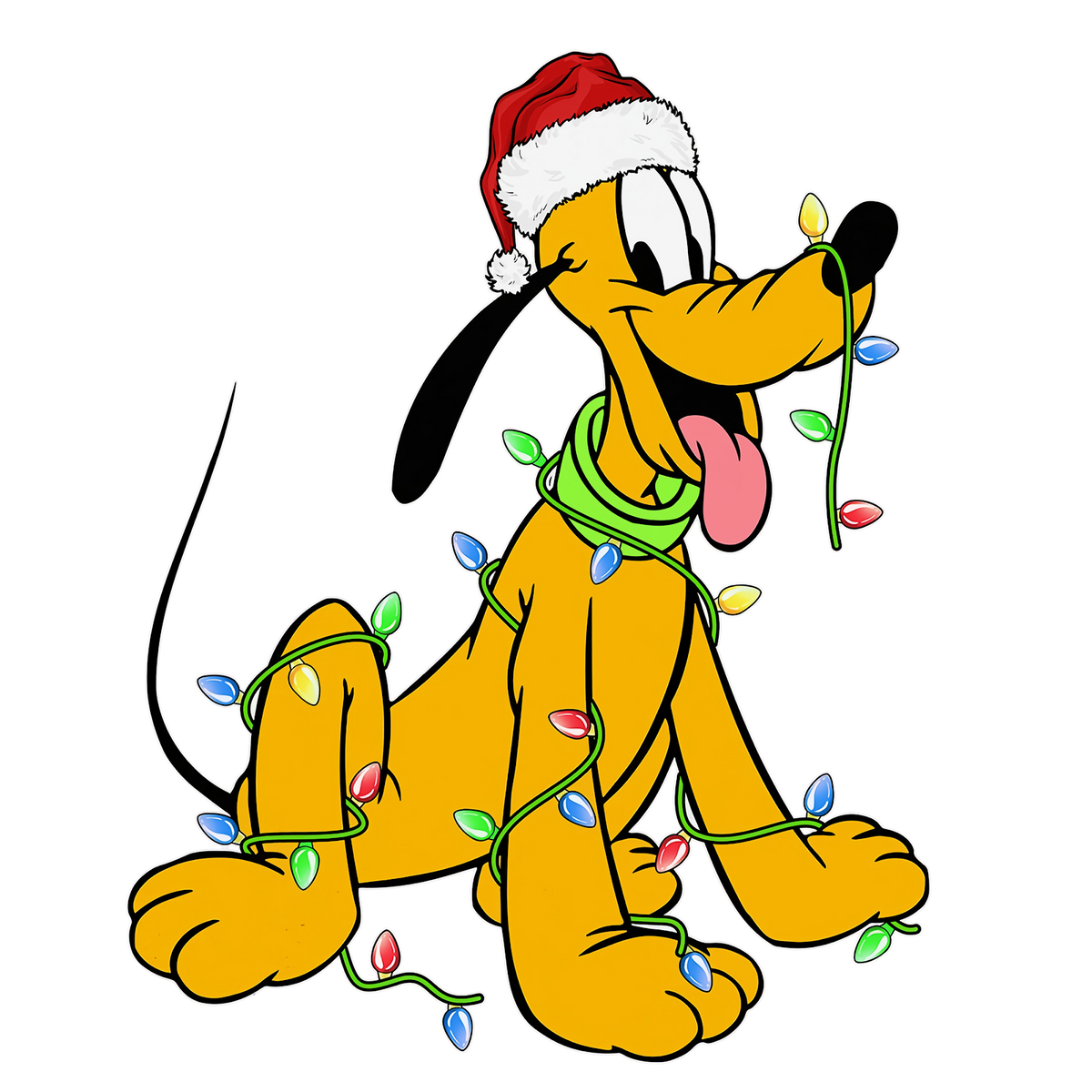 Christmas DTF transfer design