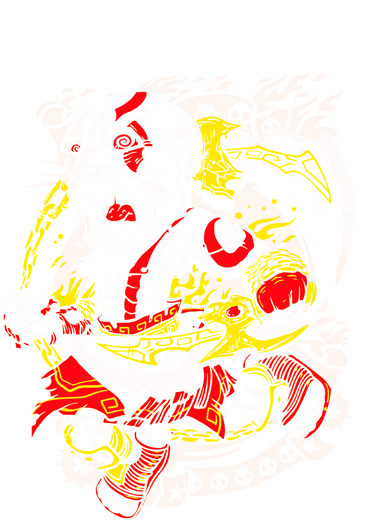 DTF transfer design