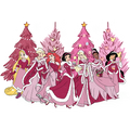 Christmas DTF transfer design