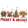Christmas DTF transfer design