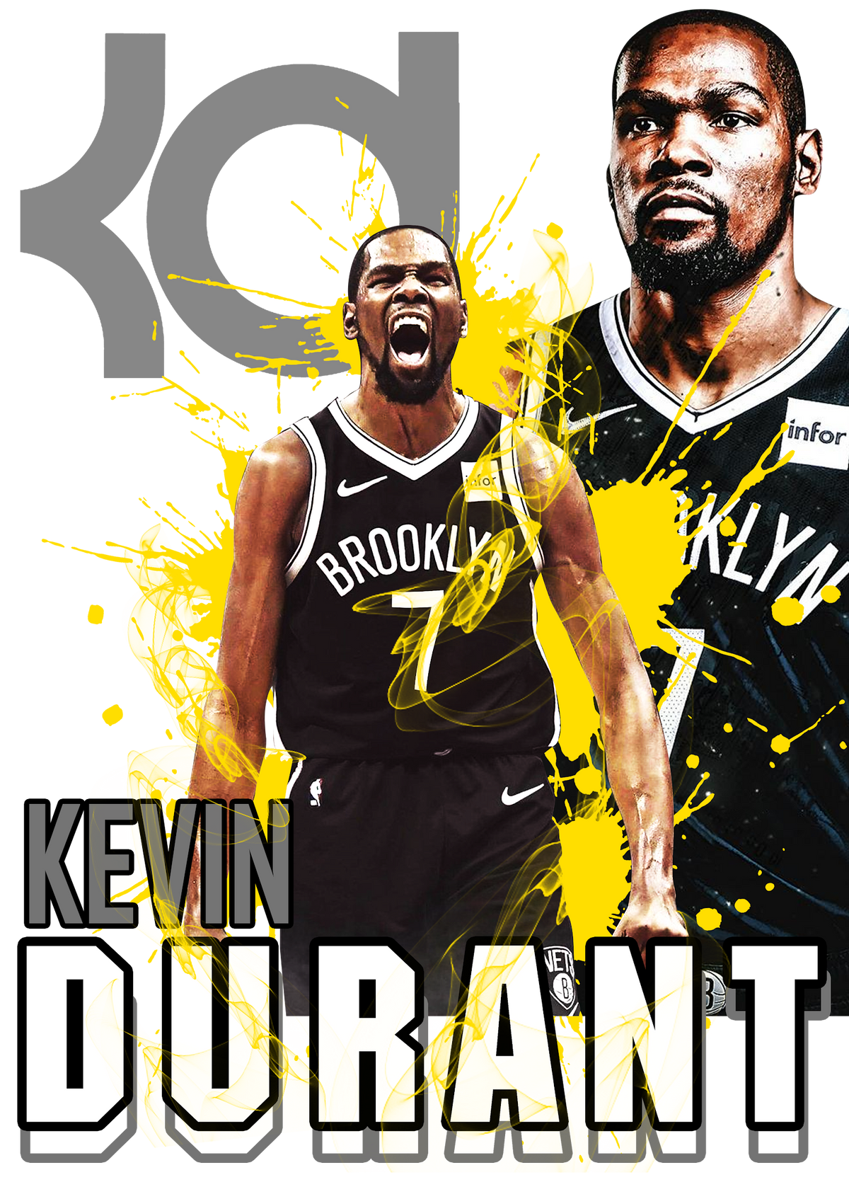Basketball DTF transfer design