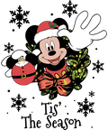 Christmas DTF transfer design