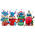 Christmas DTF transfer design